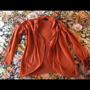 🌙5/$15 Dusty Orange Cardigan